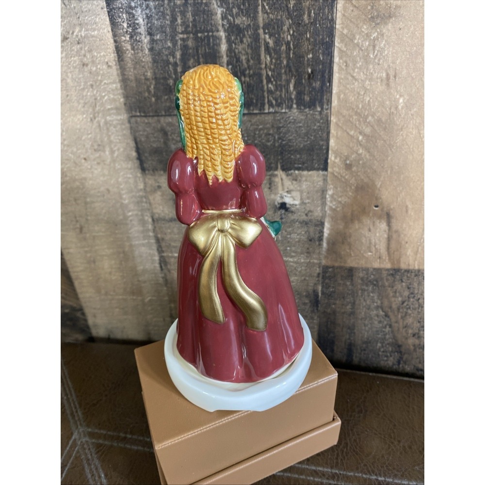 Claire Burke‎ Ceramic Incense Burner Christmas Pioneer Woman Prairie 6" Vtg 1999 - Picture 5 of 15
